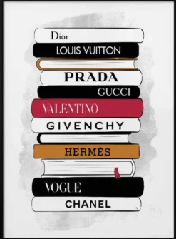 Fashion Book Stack