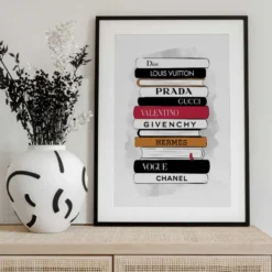 Fashion Book Stack