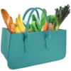 Filztasche Kaminholz Türkis Tragetasche, Felt Bag