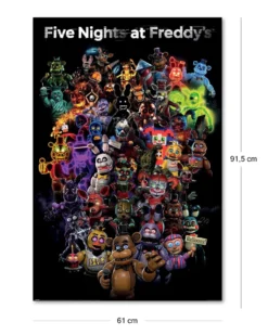 Five Nights At Freddy's Poster Collage