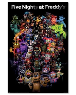 Five Nights At Freddy's Poster Collage
