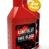 Flasche Kunstblut Theater-Blut Set mit 2 Flaschen