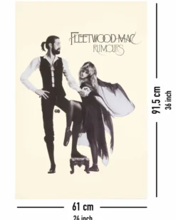 Fleetwood Mac Poster Rumours LP Cover