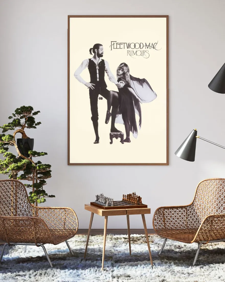 Fleetwood Mac Poster Rumours LP Cover