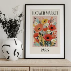 Flower Market Paris France