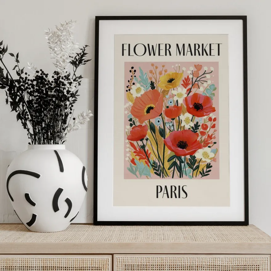 Flower Market Paris France