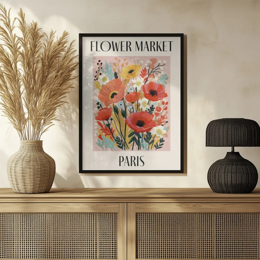 Flower Market Paris France