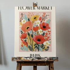 Flower Market Paris France