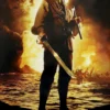 Fluch der Karibik Poster Orlando Bloom mit Schwert