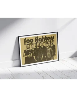 Foo Fighters Poster | 61x91,5 cm | Group | Sepia Vintage Design