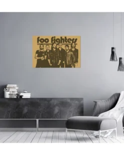 Foo Fighters Poster | 61x91,5 cm | Group | Sepia Vintage Design