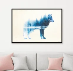 Forest Wolf Poster Madeleine