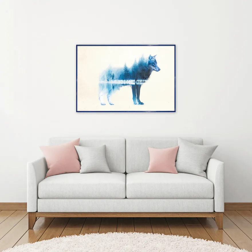 Forest Wolf Poster Madeleine