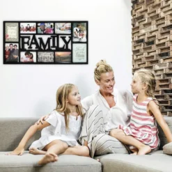 Fotorahmen Family XL schwarz