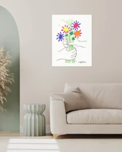 Friedensstrauß Kunstdruck Pablo Picasso
