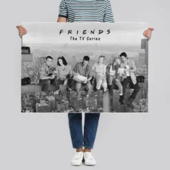Friends Poster Lunch On A Skyscraper