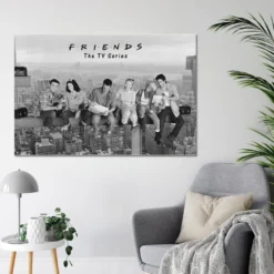 Friends Poster Lunch On A Skyscraper