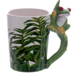 Frosch Motiv Tasse 3-D Figur