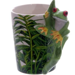 Frosch Motiv Tasse 3-D Figur