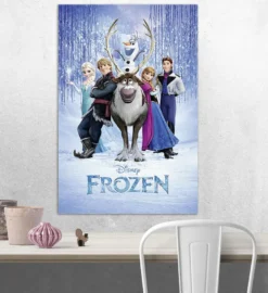 Frozen Poster Die Eiskönigin Cast