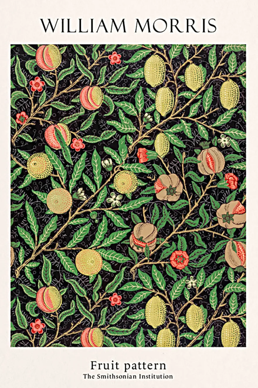Fruit Pattern Poster William Morris