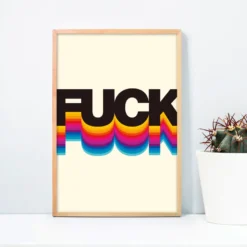 FUCK Kunstdruck