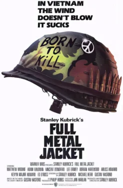 Full Metal Jacket Poster Helmet