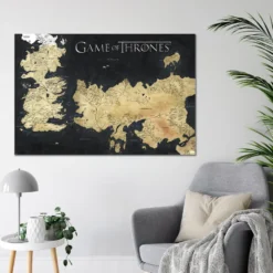 Game of Thrones Poster Die sieben Königslande