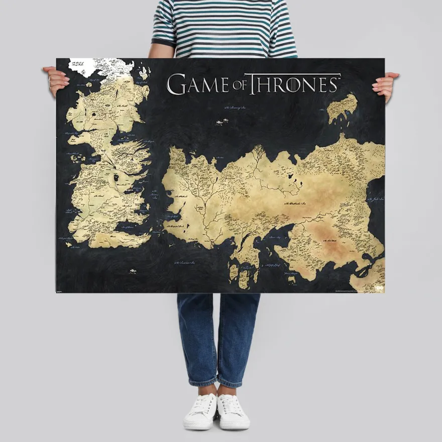 Game of Thrones Poster Die sieben Königslande