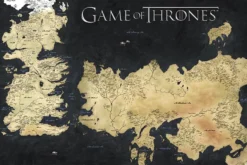 Game of Thrones Poster Die sieben Königslande