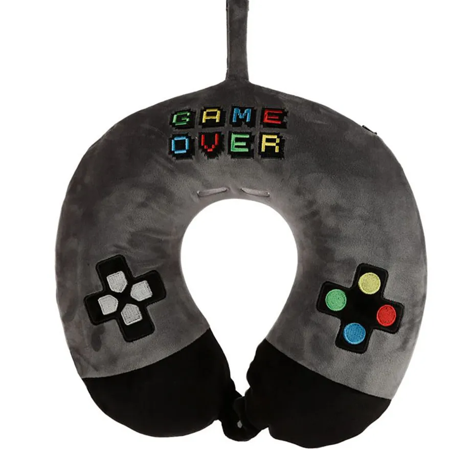 Game Over Resteazzz Velboa Plüsch Nackenkissen