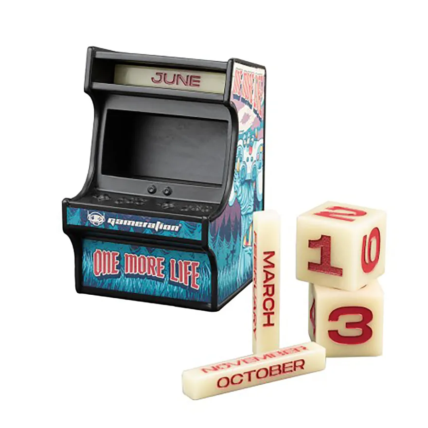 Gameration One more Life Ewiger 3D Kalender Arcade