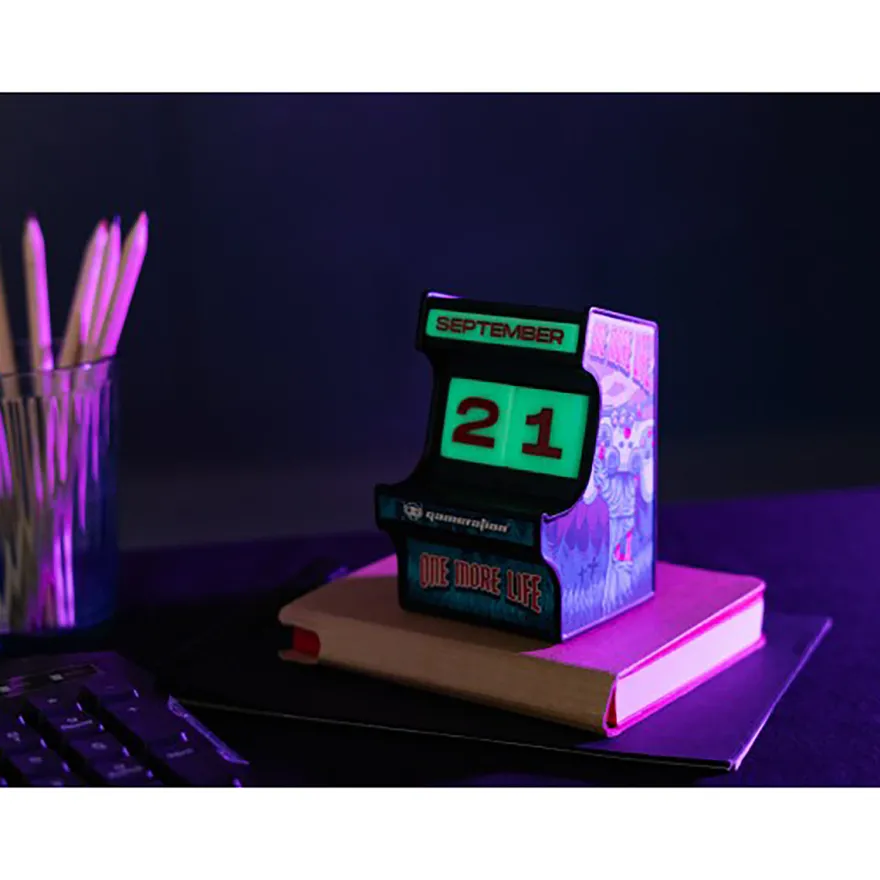Gameration One more Life Ewiger 3D Kalender Arcade