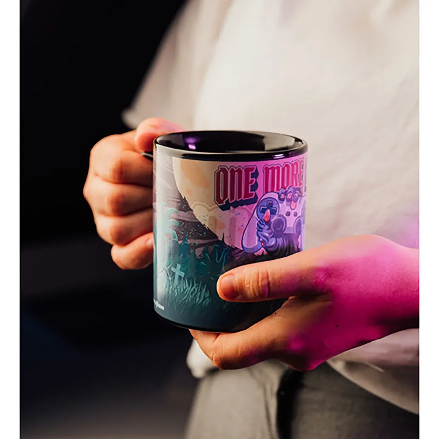 Gameration One more Life Thermoeffekt-Tasse