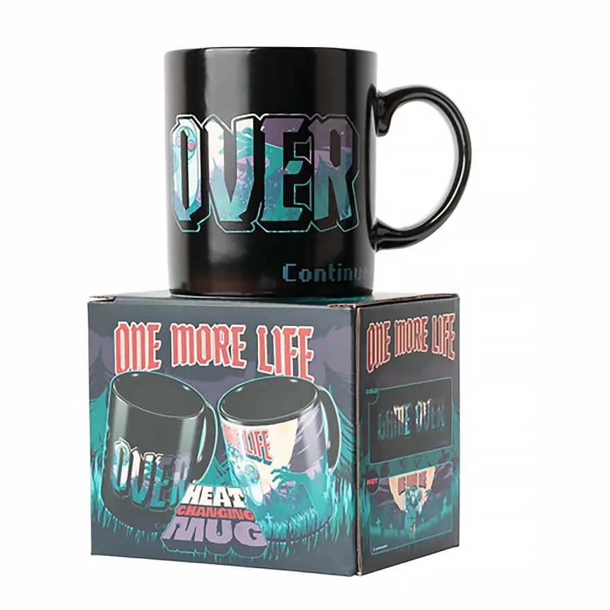 Gameration One more Life Thermoeffekt-Tasse