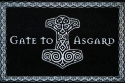 Gate to Asgard Fußmatte schwarz