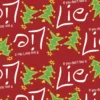 Geschenkpapierset Lie Christmas Edition