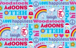 Geschenkpapierset Peanuts Love Happiness Cute
