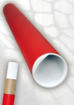 Geschenk-Versandhülse rot, Pappe 1,5 x 750 x 50mm