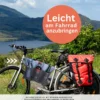 Getränke-Kühltasche Fahrrad mit 6 Fächern