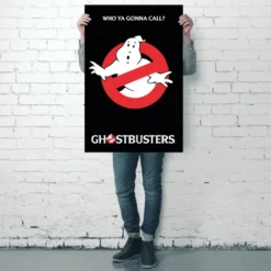 Ghostbusters Poster Logo Who ya gonna call?