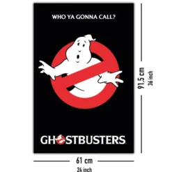 Ghostbusters Poster Logo Who ya gonna call?