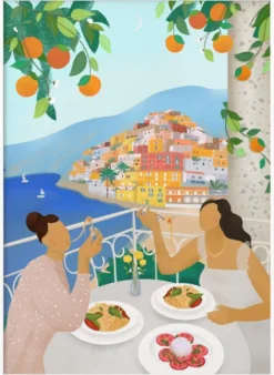 Girls in Positano