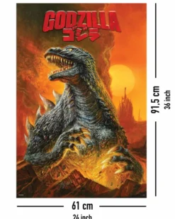 Godzilla Poster Rise Up
