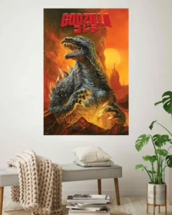 Godzilla Poster Rise Up