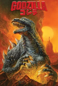 Godzilla Poster Rise Up
