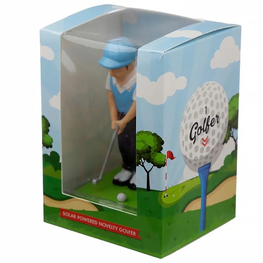 Golfspieler Solar Wackelfigur