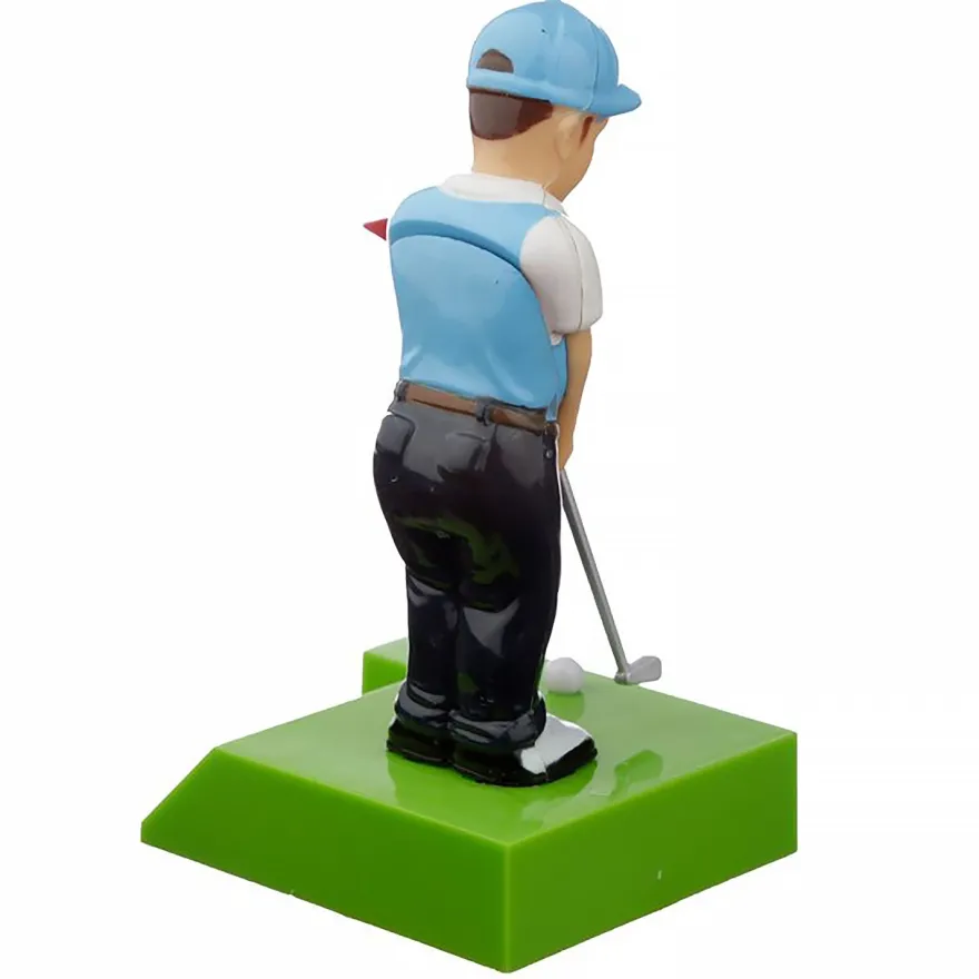 Golfspieler Solar Wackelfigur