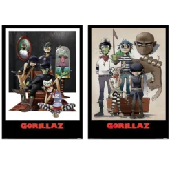 Gorillaz Poster 2er-Set