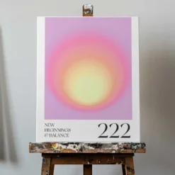 Gradient with Soft Pink and Yellow Hues